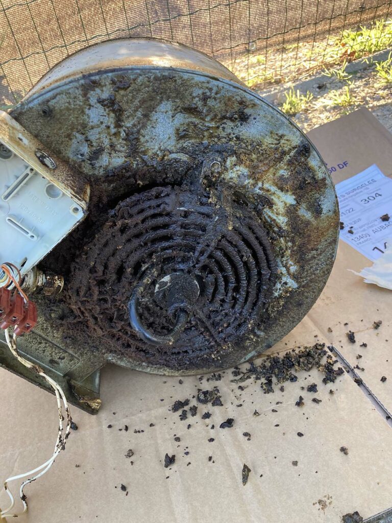 Dégraissage de hotte